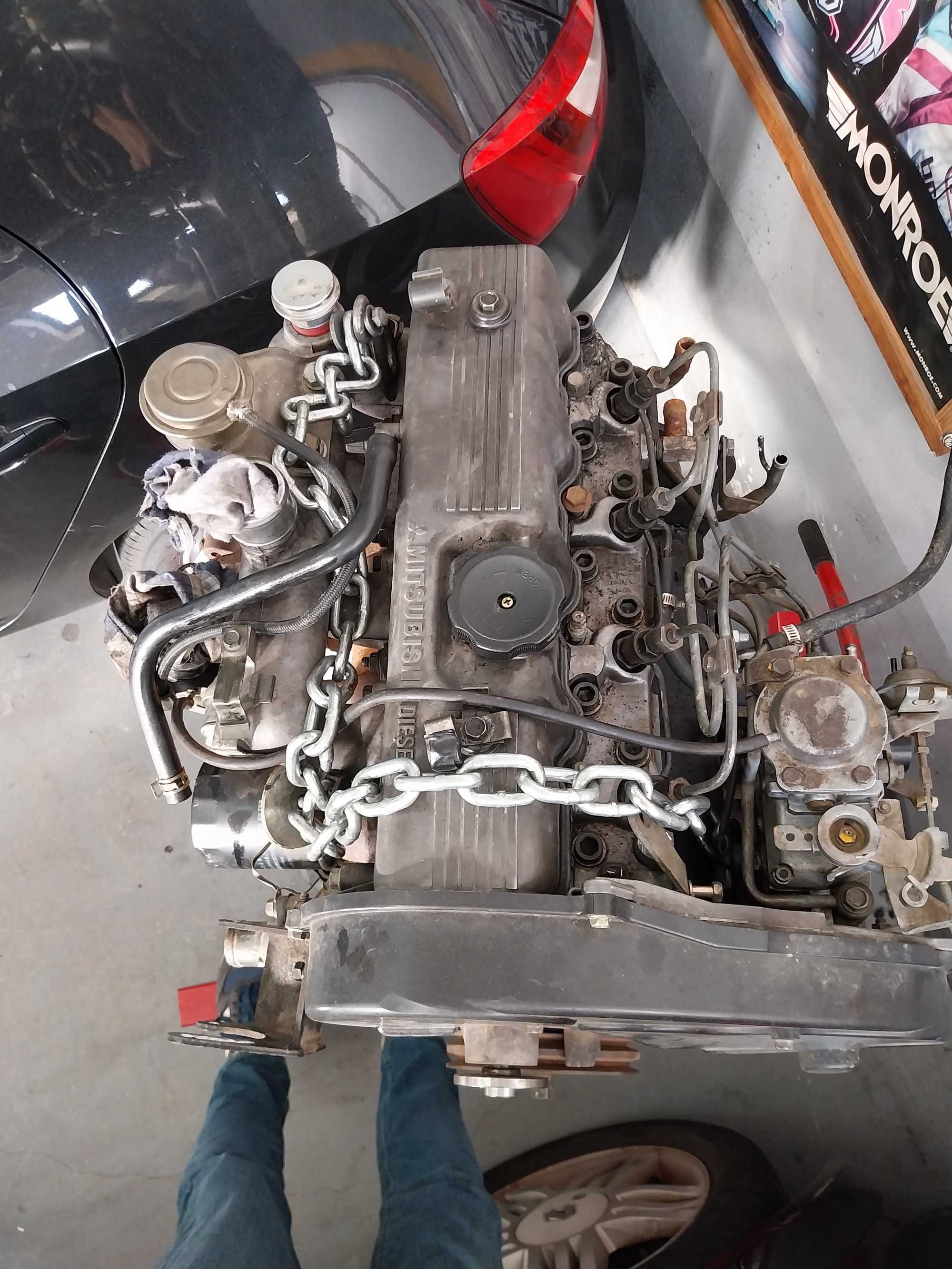 Motor pajero glx 94 em peças