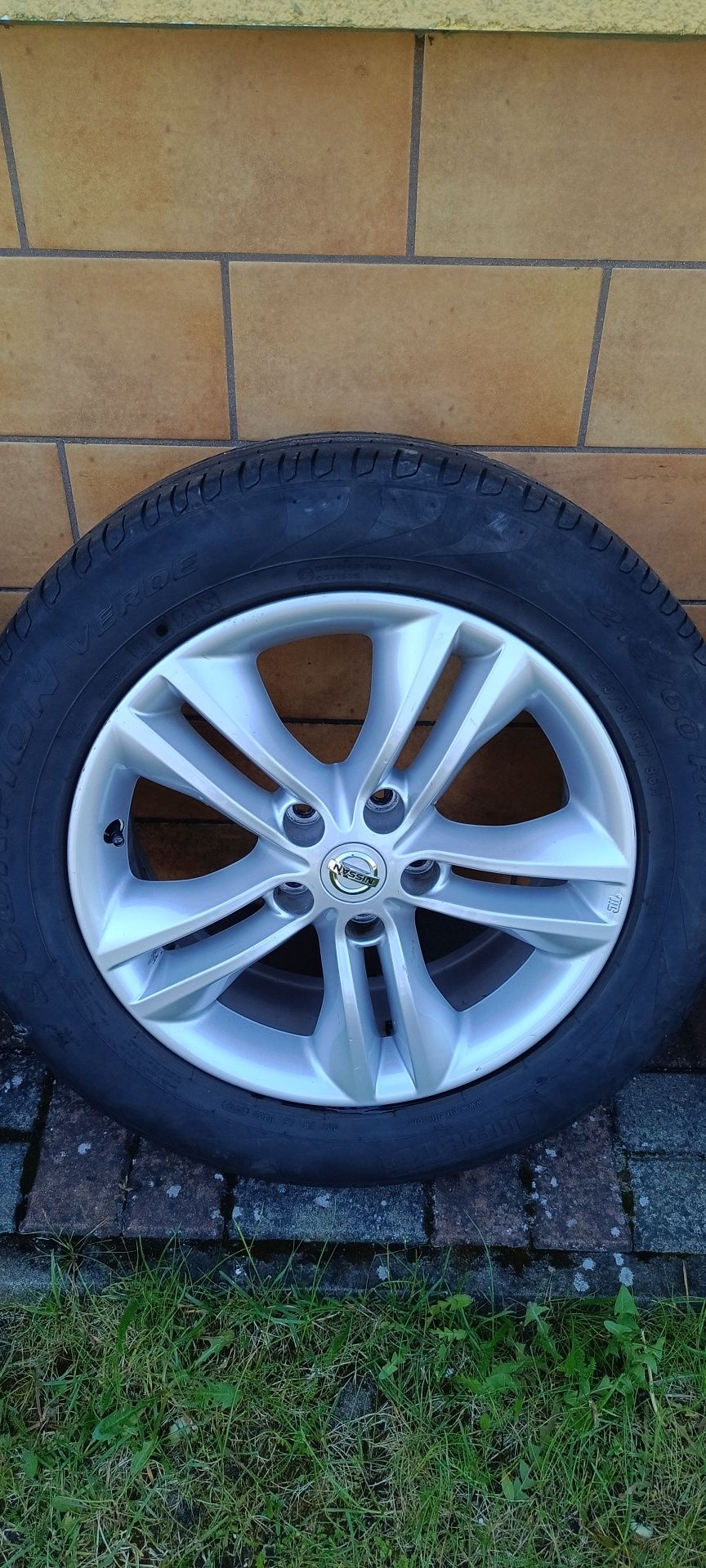 Alufelgi17" Nissan Qashqai Juck 5x114,3 opony letnie