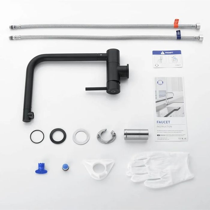 NOWA Gar. 5 lat Składana Bateria kuchenna CECIPA czarna