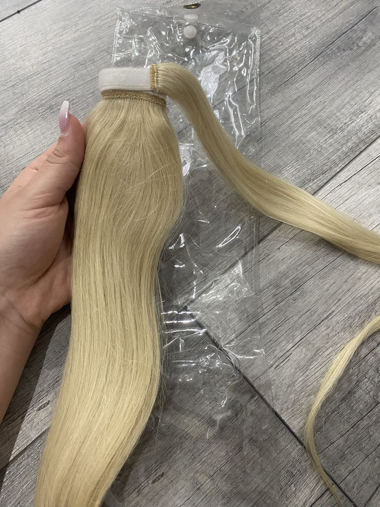 Kucyk naturalny doczepiany 60cm