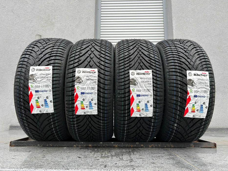 x4 Zimowe 225/45R17 Kleber Krisalp HP3 prod 2025 rok! D,B,69db 5lat gw