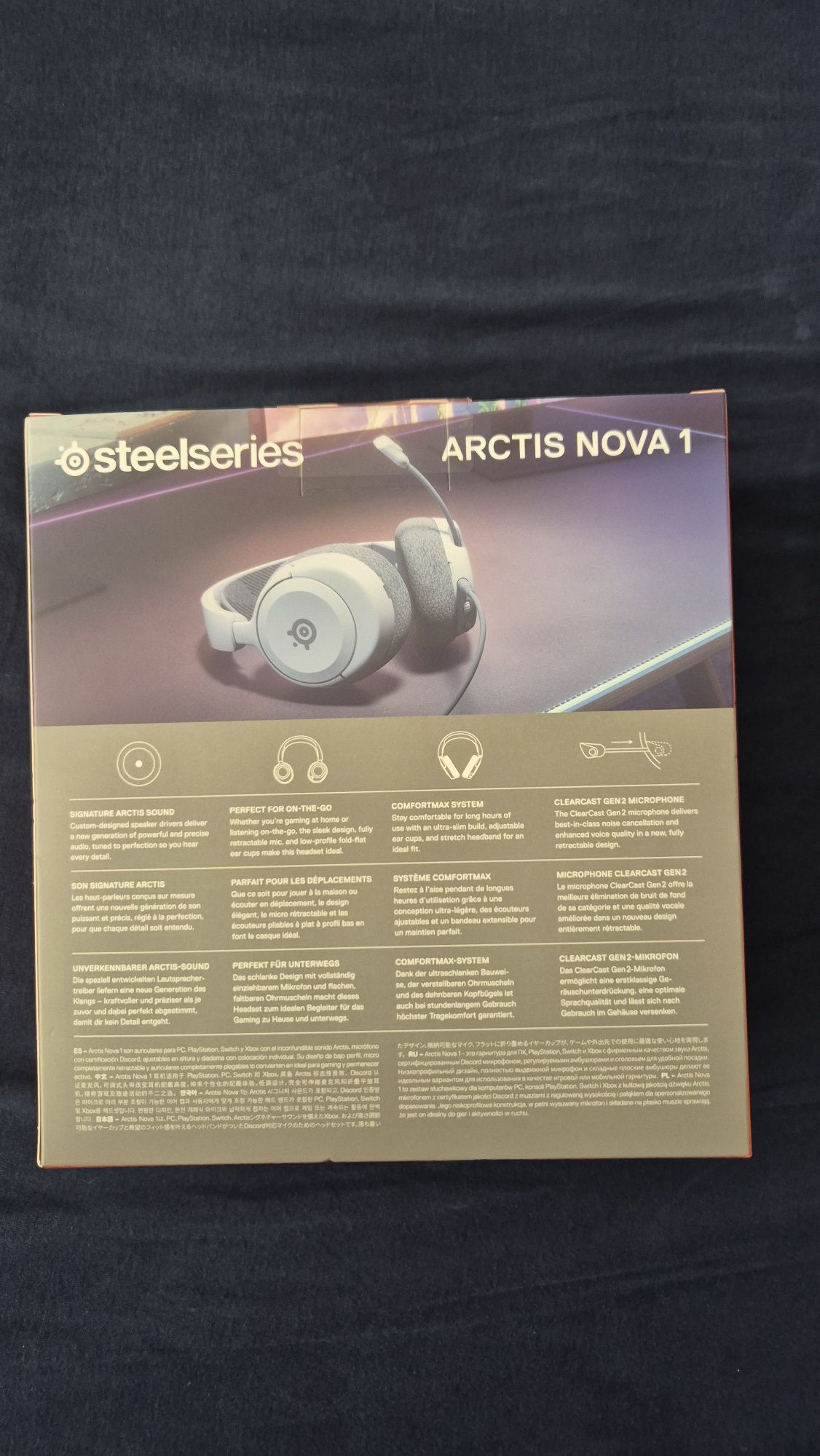 Nowe sluchawki steelseries arctis nova 1