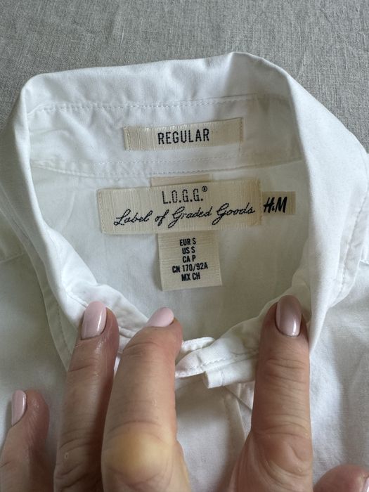 Koszula męska nowa z dlugim rekawem