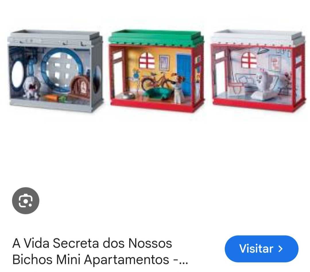 A Vida Secreta dos nossos Bichos - mini apartamentos