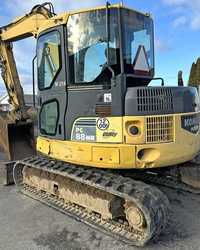 Koparka KOMATSU 8ton klima 2008r ORYGINAŁ (Kubota Yanmar)