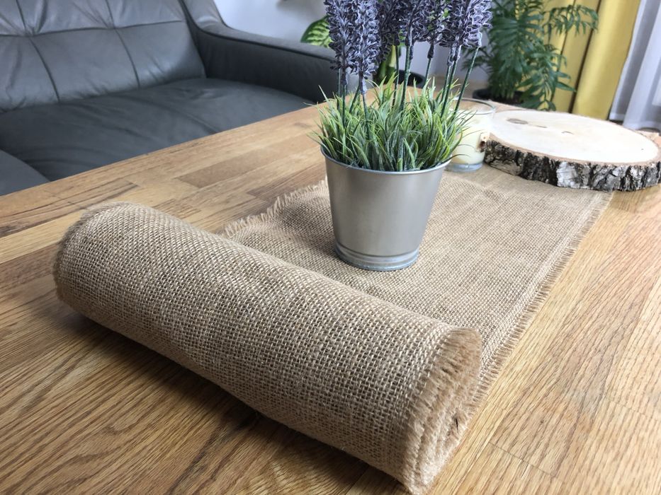 Juta 25cm x 5m bieżnik naturalny