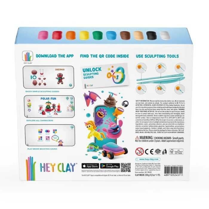Hey Clay – Zabawa Polarna Polar Fun