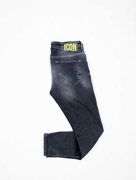 Dsquared2 niebieskie jeansy L