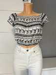 Bluzka krótka crop top S H&M × Coachella wiskoza przewiewna elastyczna