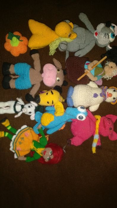 Вязание крючком игрушки из сказок,пишите