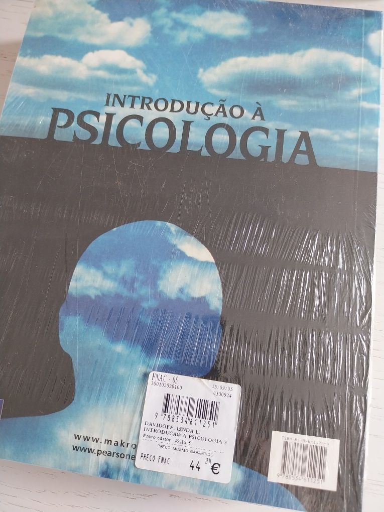 Livro Introdução à Psicologia, de Davidoff
