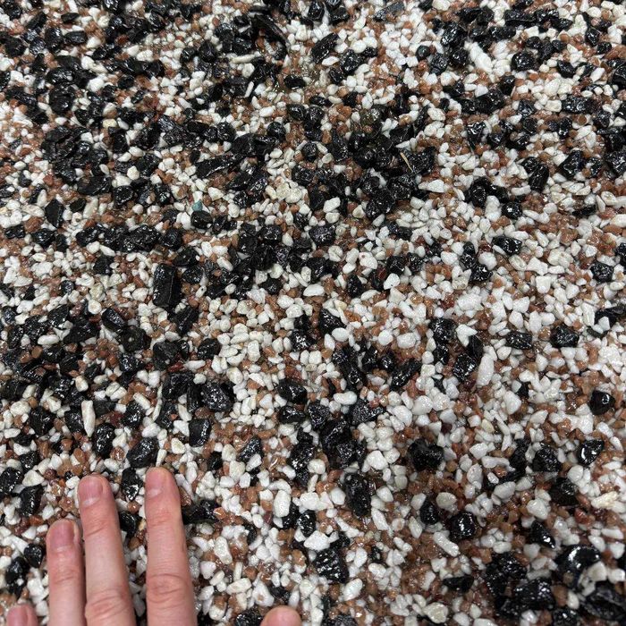 Набор каменный ковер 22.2кг Creto (камни + клей) MIX