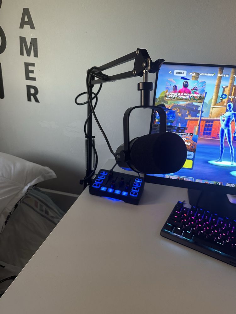 Microfone Gaming XLR