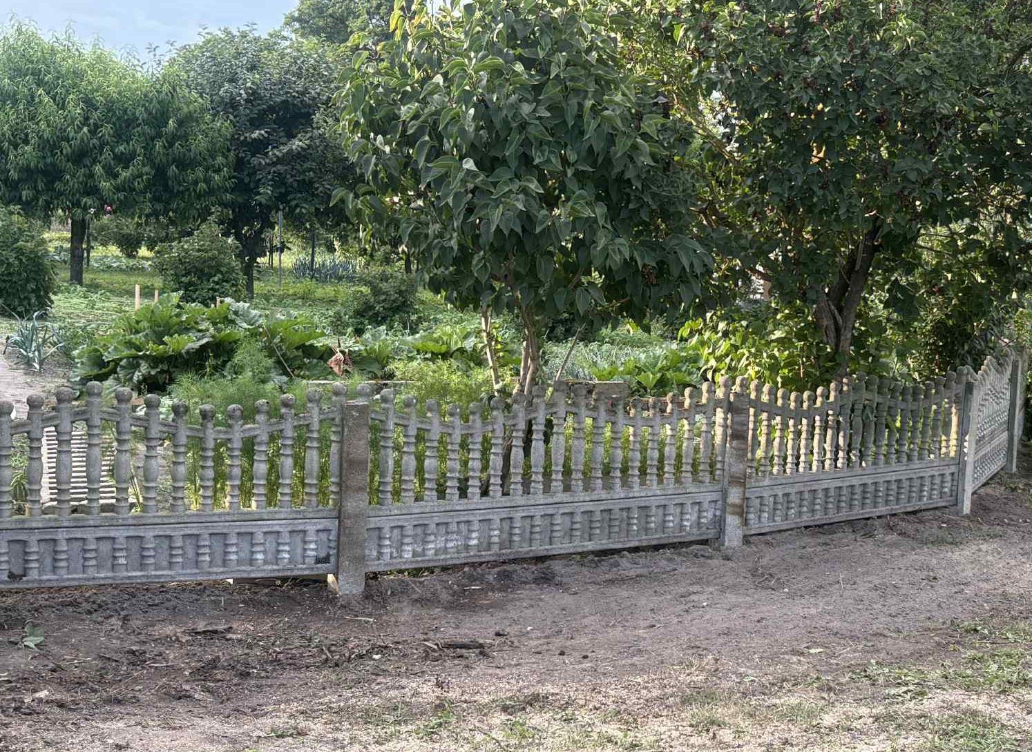 Płot beton 1,5 płyty