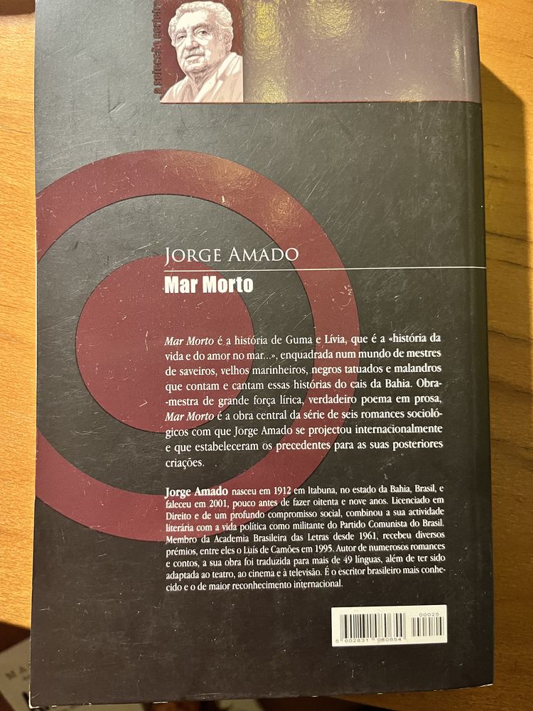 Livro mar morto Jorge Amado