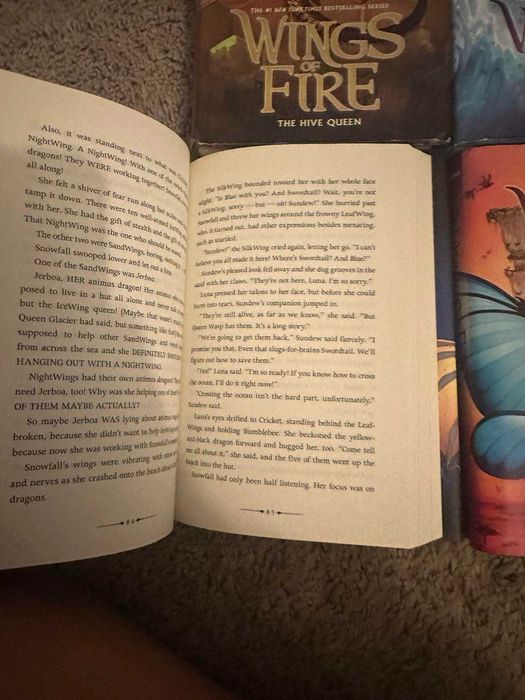 Wings of Fire/Крила вогню/Набір книг про драконів англійською США