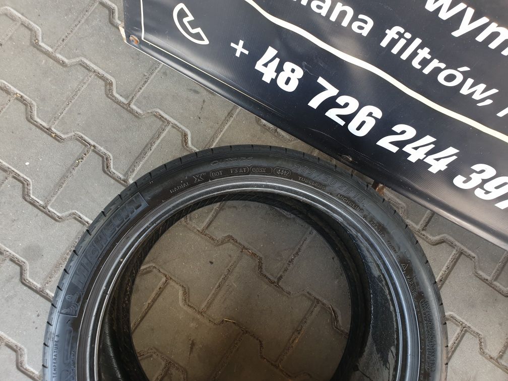 Opony letnie michelin 285/30 ZR 18