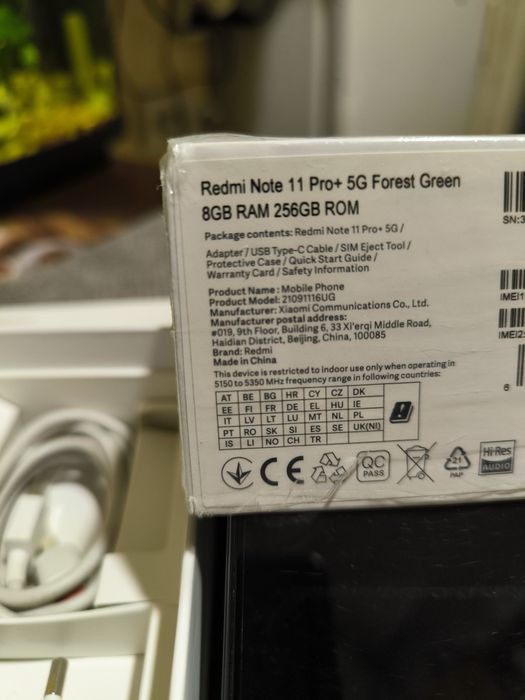 Redmi note 11 pro + 5g 8/256 (динамики GBL)