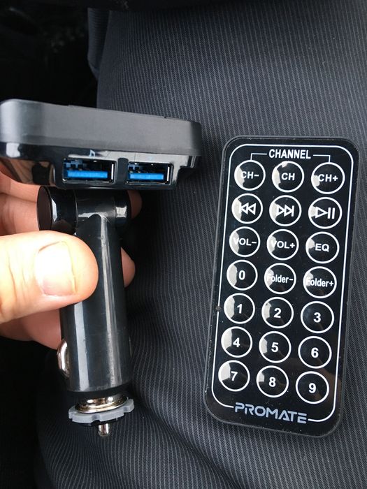 Фм модулятор новый с пультом