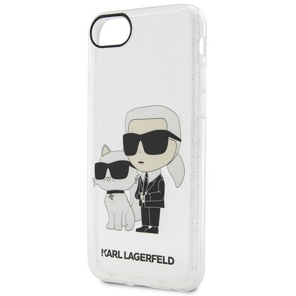 Etui Karl Lagerfeld dla iPhone 7/8/SE Transparent Hardcase Glamour