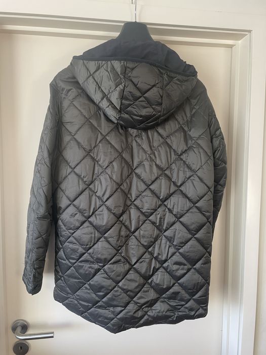 Parka reversivel verde/azul