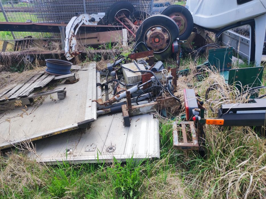 Mercedes sprinter Man Iveco winda załadowcza przyczepa T4 transporter