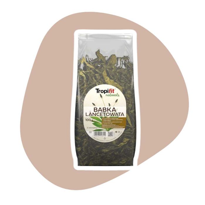 Tropifit Naturals Babka lancetowata 100g susz z babki lancetowatej
