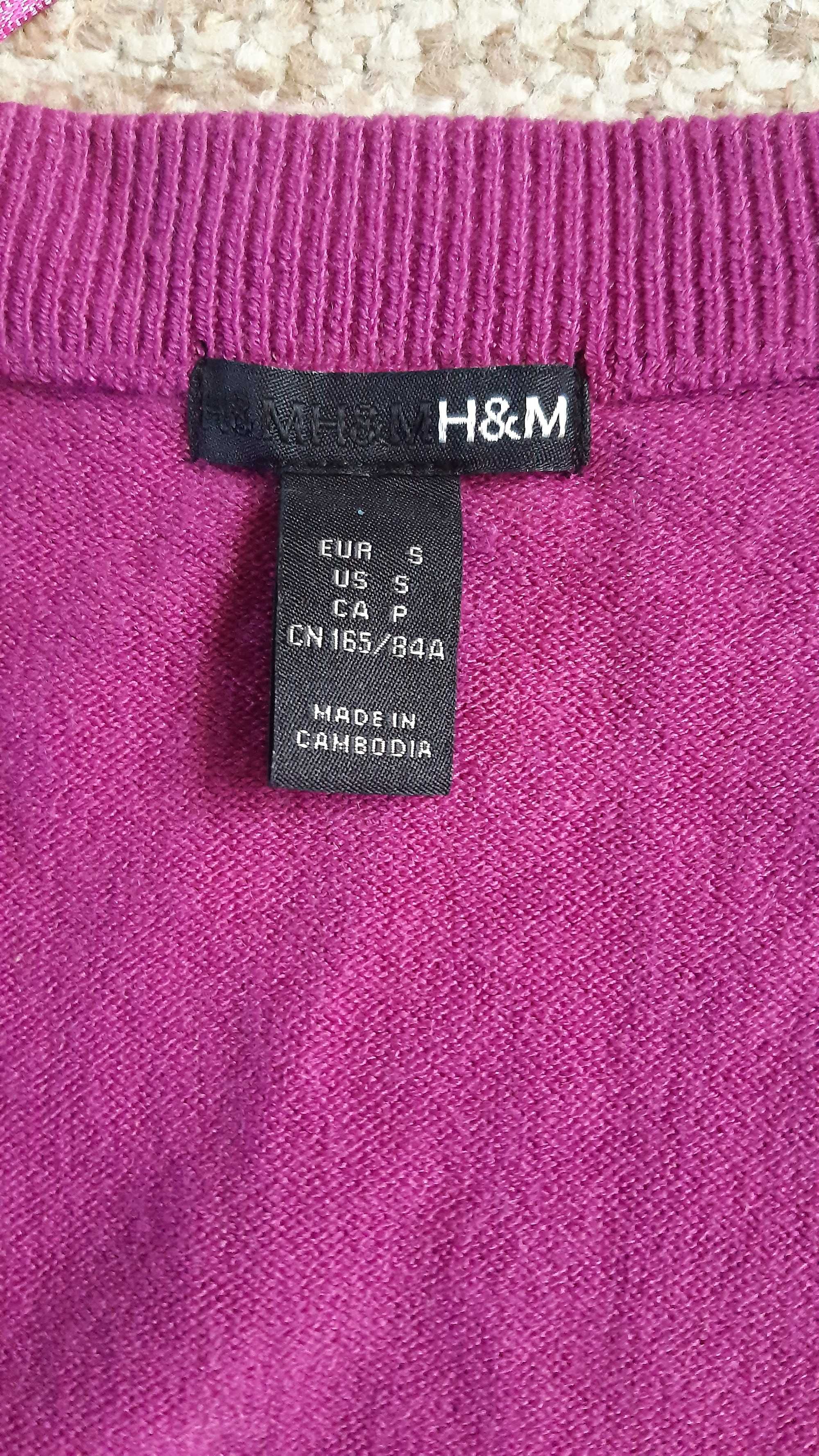 Nowy sweter sweterek H&M rozmiar S na guziki
