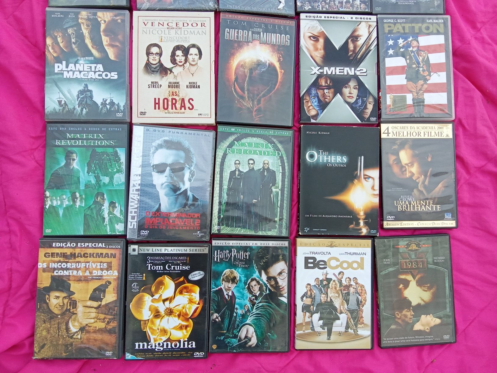 35 DVDs incluindo Magnólia