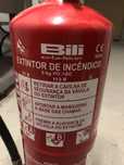 Extintor de incendios para loja