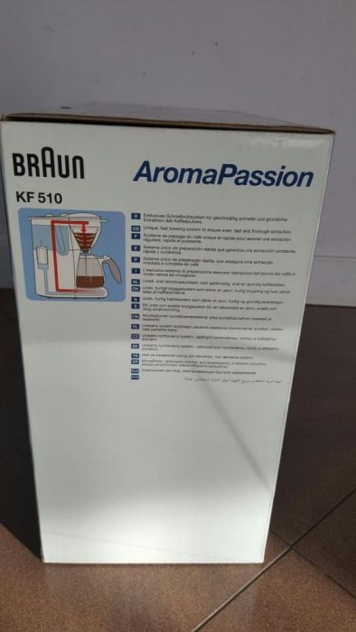 Ekspres do szybkiego zaparzania kawy BRAUN KF 510