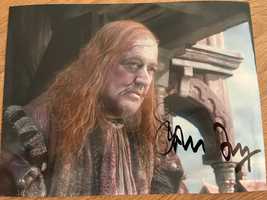 STEPHEN FRY! Zdjęcie z autografem aktora! (Hobbit)