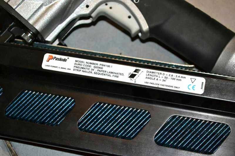 Gwoździarka Pneumatyczna Paslode PSN100.1