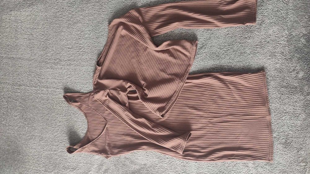 Костюм двійка в рубчик