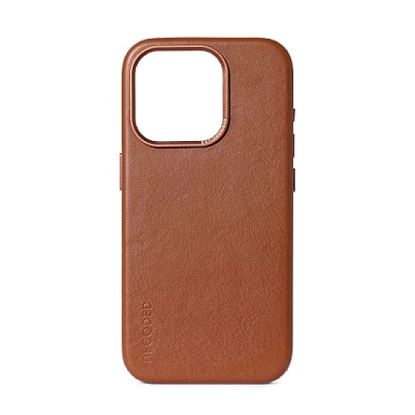 Etui Decoded Leather Case skórzane z MagSafe do iPhone 15 Pro Max - br