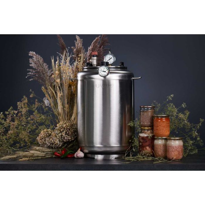 Акція! Автоклав нержавійка 24 банки газовий нержавейка ціна виробника