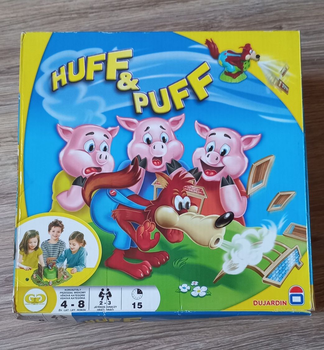 Gra huff puff (3 świnki)