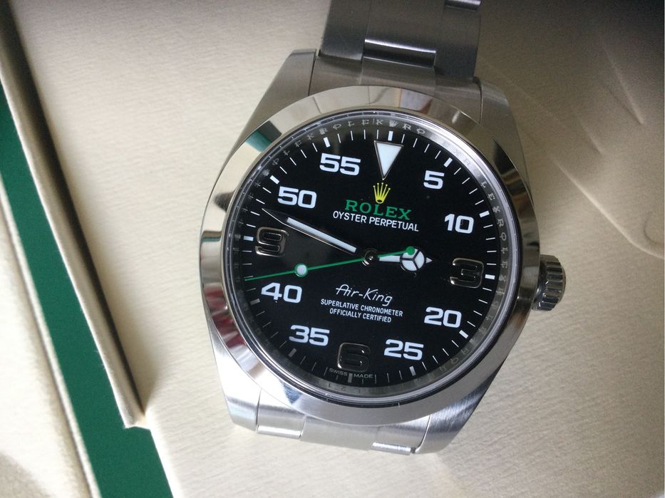 Rolex Air King na gwarancji