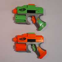 Nerf 2 pistolety pomarańczowy i zielony