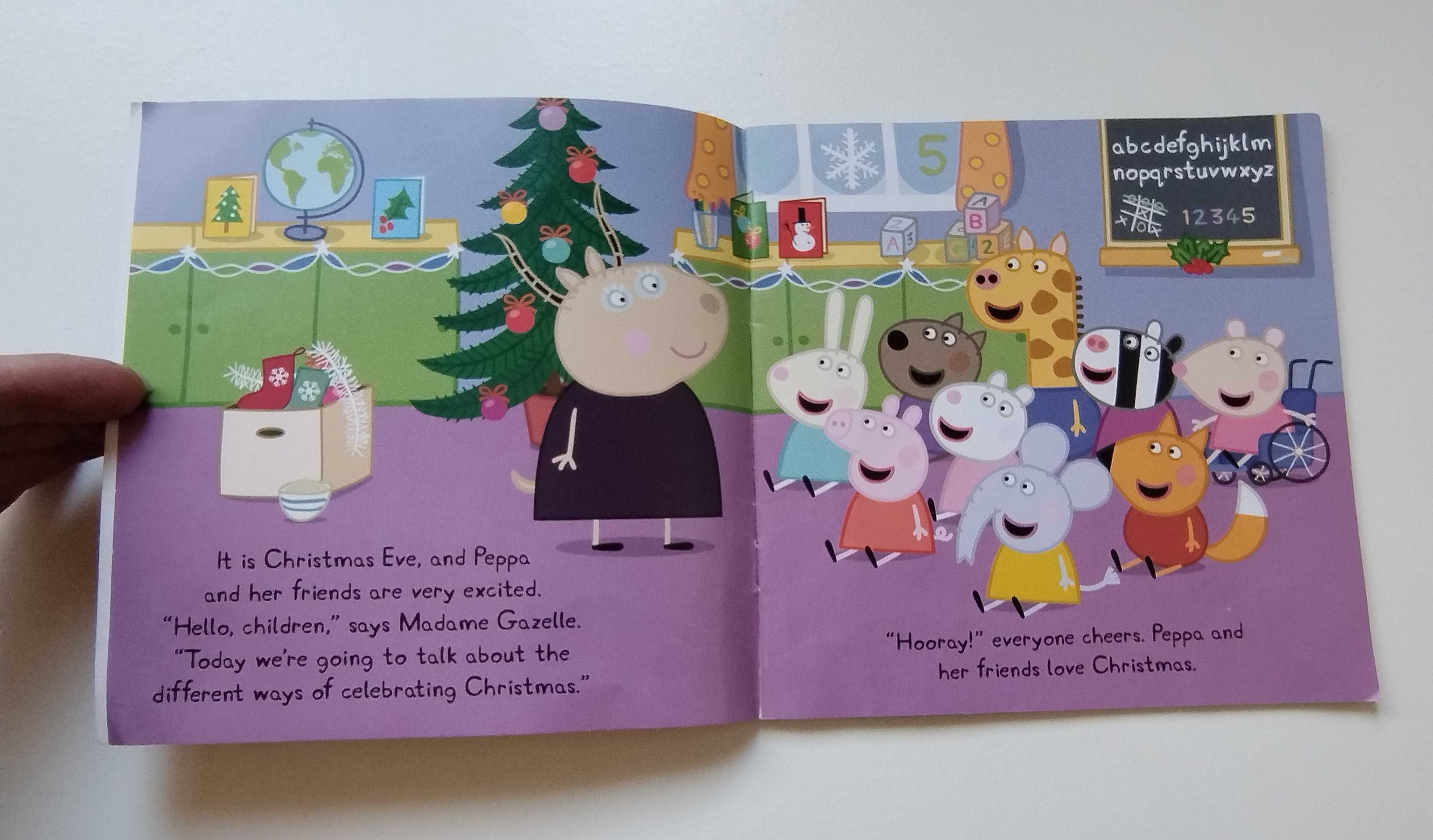 Świnka Peppa Pig Peppa's Christmas Eve książka po angielsku english