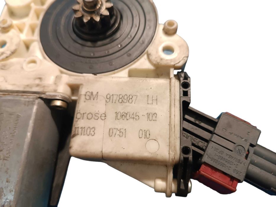 Silnik Silniczek Szyby lewy przód przedni Vectra C