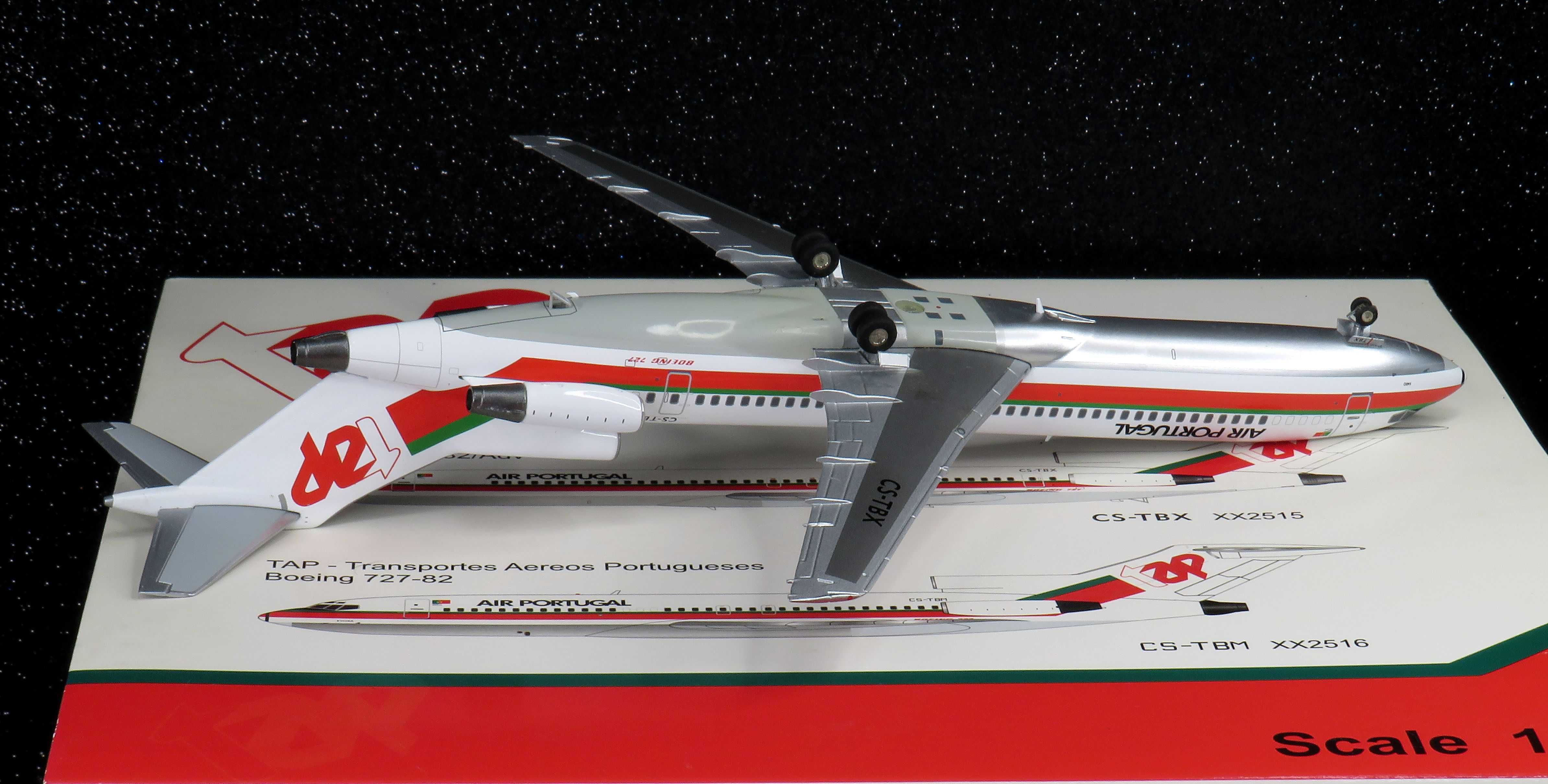 TAP Air Portugal Boeing 727-200 CS-TBX extremamente raro