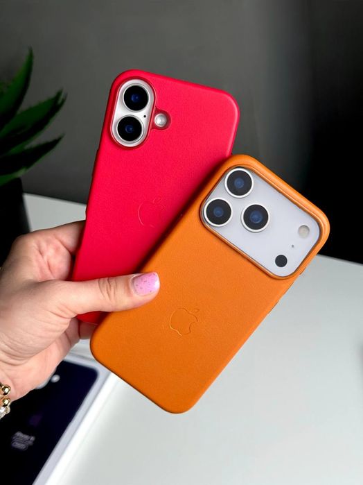 Шкіряний чохол leather case чехол iPhone 17 Pro Max | айфон про макс