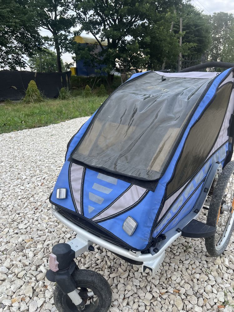 wielofunkcyjna przyczepka rowerowa Qeridoo Sportrex 1