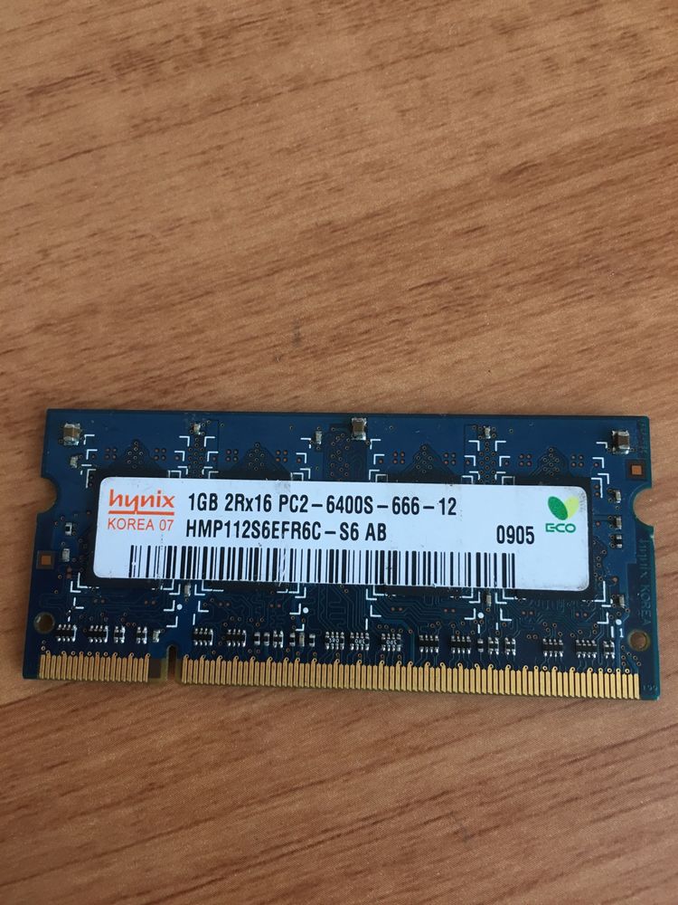 Оперативка SO DIMM DDR2(для ноута)