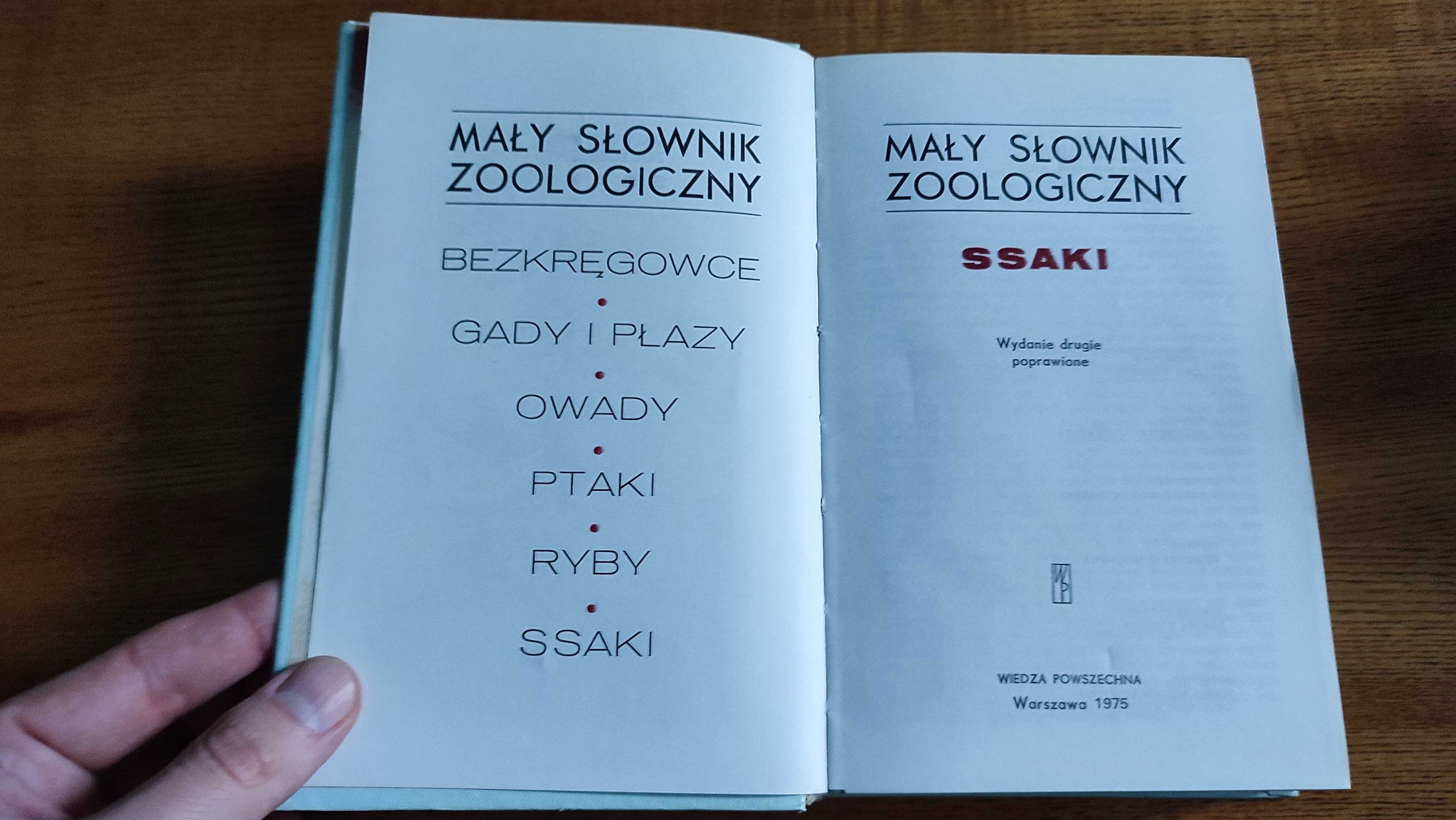 Mały słownik zoologiczny ssaki