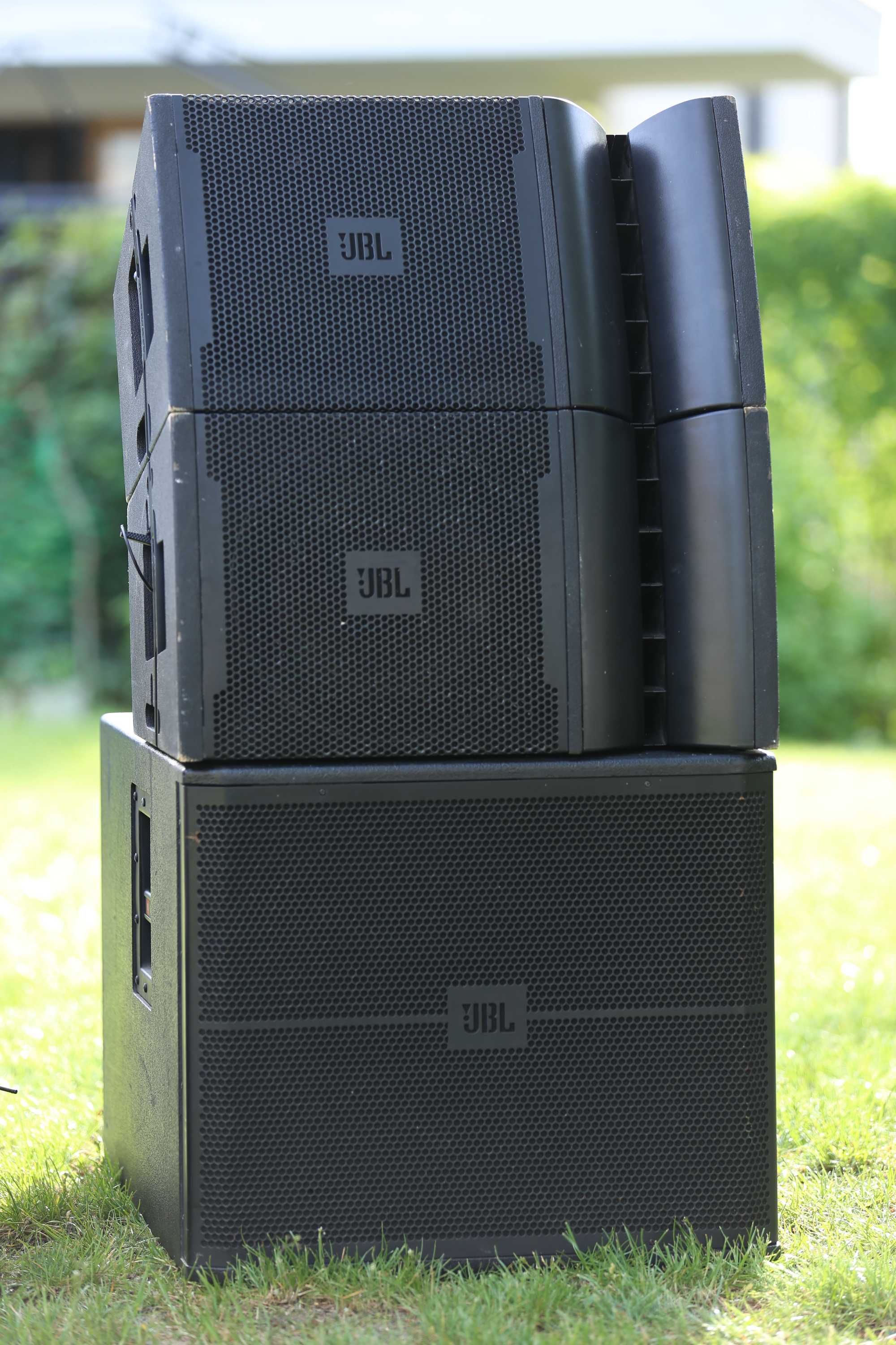 Nagłośnienie JBL 4x VRX VRX932LA-1 + 2x SRX718s 1x VRX918s + XTA DP424