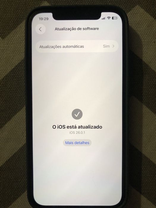 Iphone 12 com tudo de origem