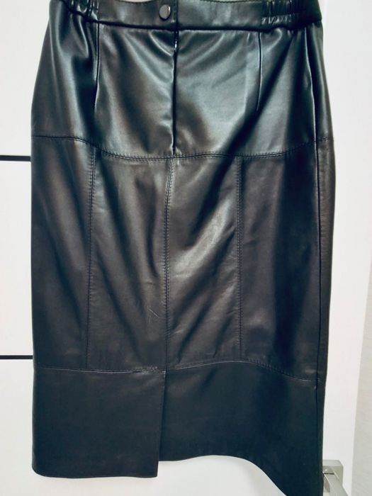 Шкіряна спідниця стан нової, L