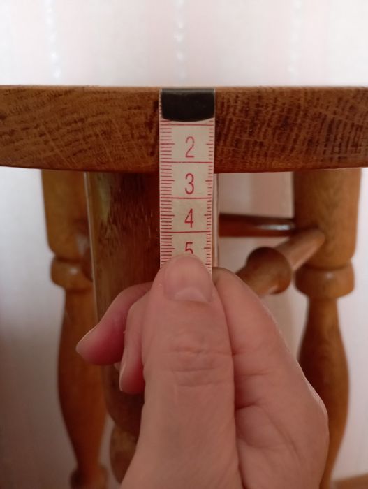 Стул, табурет барний, дуб